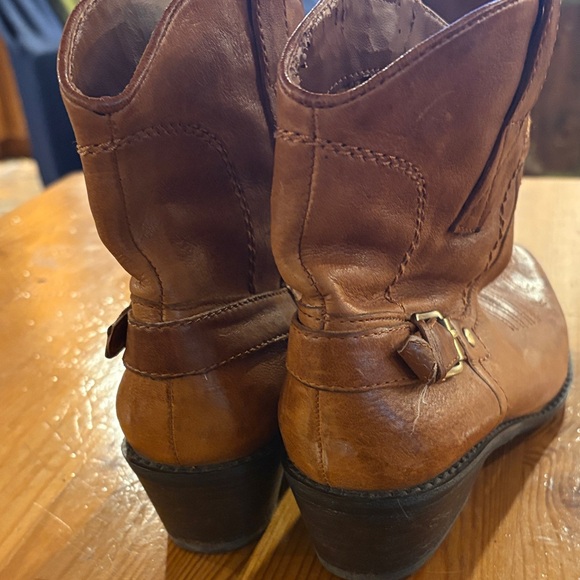 Franco Sarto Brown Ankle Boots vintage - Picture 2 of 10